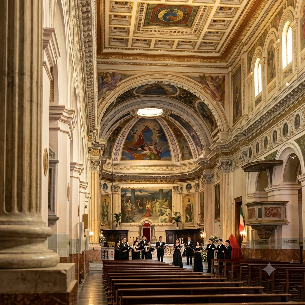 Basilica Cattedrale di Sant’Agapito Martireでの合唱公演