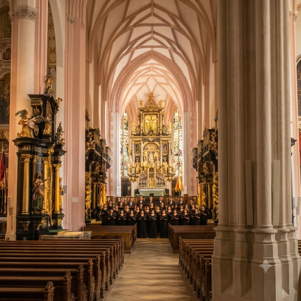 St. Michael’s Basilica, Mondseeでの合唱公演